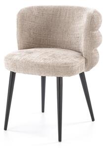 Sedia K575 in tessuto Cremona – beige – 62x64x79 cm