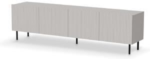 Mobile TV Paxos 200 cm in cashmere e nero