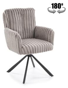 Sedia K572 in tessuto grigio – 62x68x93 cm