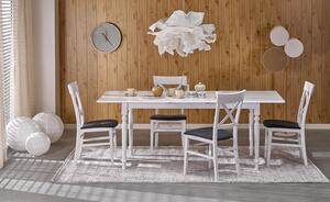Tavolo allungabile Nelson bianco – 160-200x90x76 cm