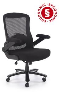 Sedia da ufficio Cyborg nera – 80x74x111-117 cm