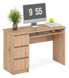 Scrivania Cino in quercia Artisan – 120x50x77 cm