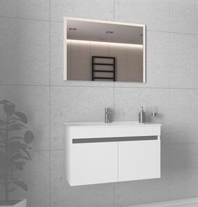 Specchio Figaro 80 cm bianco – 80x2x80 cm
