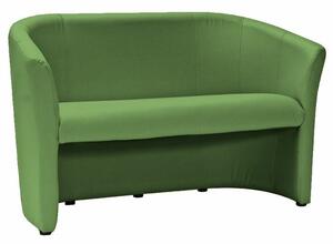 Divano TM-2 in ecopelle verde – 126x60x76 cm