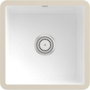 Villeroy & Boch Subway 50 - Lavello in Vetroceramica 44x44 cm, CeramicPlus, bianco alpino 332501R1