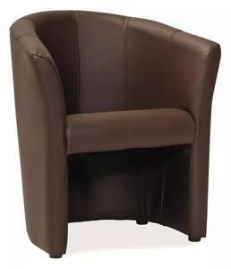 Poltrona TM-1 in ecopelle – 67x60x76 cm