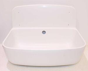 Lavello Marley tipo 500 senza griglia - Colore: bianco - Volume 13,5 l