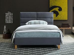 Letto Sierra Velvet grigio – 120x200 cm