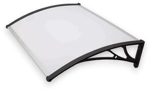 Pensilina tettoia da esterno in ABS per porte e finestre Gripau opaco - P75xL115 cm