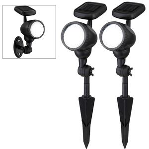 Set di 2 luci solari a LED per esterni MOA