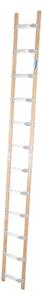STABILO Scala da tetto in alluminio e legno, 1x12 pioli, 804228