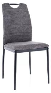 Sedia Rip Brego grigio scuro – 44x38x92 cm