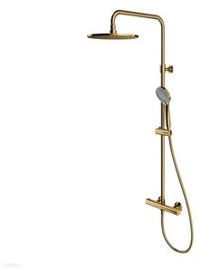 Omnires Y Y1244LUXLGL Set doccia con miscelatore termostatico, dorato