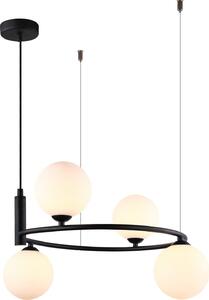 Italux Amily lampadario moderno nero MDM-3974/4 BK