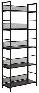 Libreria Raw R5 nera – 60x28x154 cm
