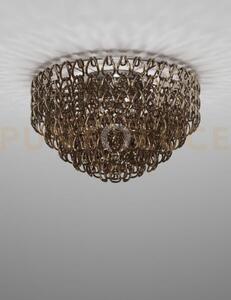 Minigiogali lampadario a soffitto 80 cristallo bronzo montatura cro
