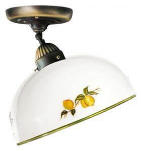 Kolarz 731.10.129 - Lampadario a plafone NONNA 1xE27/75W/230V diametro 30 cm limoni