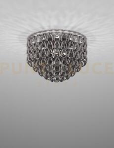 Minigiogali lampadario a soffitto 60 cristallo nickel nero montatur