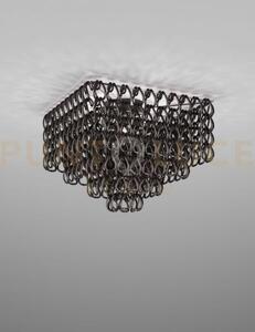 Minigiogali lampadario a soffitto 65q nero montatura cromo lucido 4