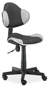 Sedia da ufficio Q-G2 grigia e nera – 48x41x84 cm
