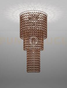 Minigiogali lampadario a soffitto ca3 cristallo rame montatura crom