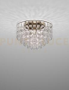 Minigiogali lampadario a soffitto 60 cristallo trasparente montatur