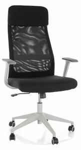 Sedia da ufficio Q-861 R nera e grigia – 66x50x113 cm