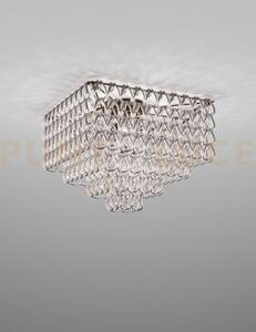 Minigiogali lampadario a soffitto 65q cristallo argento montatura b
