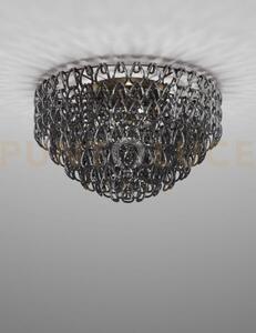 Minigiogali lampadario a soffitto 80 cristallo nickel nero montatur