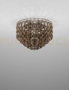 Minigiogali lampadario a soffitto 60 cristallo bronzo montatura cro