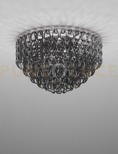 Minigiogali lampadario a soffitto 80 cristallo nickel nero montatur