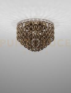 Minigiogali lampadario a soffitto 60 cristallo bronzo montatura bro