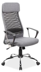 Sedia da ufficio Q-345 grigia – 62x49x118 cm