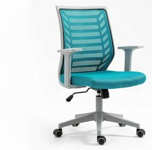 Sedia da ufficio Q-320 blu – 60x44x93 cm