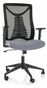Sedia da ufficio Q-330R grigia – 62x48x103 cm