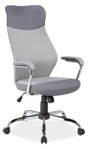 Sedia da ufficio Q-319 grigia – 64x52x112 cm