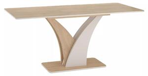 Tavolo Vento allungabile in laminato rovere Cremona Torro e cashmere – 120/160x68x76 cm