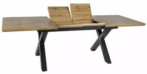 Tavolo Xaviero II allungabile in rovere artigianale – 160/240x90x76 cm