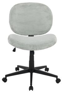 Duo Collection Tilo sedia girevole | sedia da ufficio in velluto a coste | moderna | sedia da sartoria