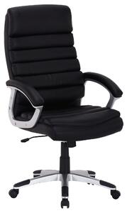 Sedia da ufficio Q-087 nera – 66x50x115 cm