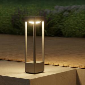 STEINEL Lampioncino LED Stela C510, antracite, IP65, RGBWW dimmerabile, Nero, Alluminio, Moderno, Lampada LED da esterni