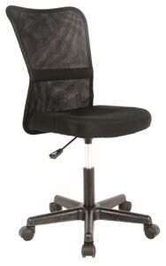 Sedia da ufficio Q-121 nera – 41x41x74 cm