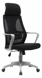 Sedia da ufficio Q-095 nera – 60x50x117 cm