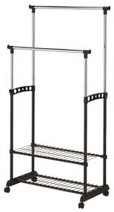Appendiabiti Nova II Bis in plastica e metallo – regolabile 94-168 cm