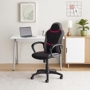 Sedia da ufficio regolabile in altezza Marcel Pink