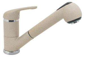 Plados Rubinetto Cucina Miscelatore Monocomando con Canna Girevole colore Bianco - QUARMIXEXTUG98 Quarmixext