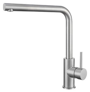 Plados Rubinetto Cucina Miscelatore Monocomando con Canna Girevole materiale Ultrametal colore Cromo - EASY