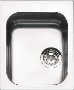 Smeg VS34/P3, Acciaio inox, Acciaio inox, 1 vasca/piatto, 340 x 400 mm, 21 cm, 8,89 cm (3.5")