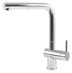 Plados Rubinetto Cucina Miscelatore Monocomando con Doccetta Estraibile colore Cromo - Nemo