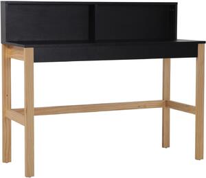 Scrivania Möbilia con piano piccolo | MDF | struttura in legno di pino | L 120 x P 45 x H 101 cm | 28020029 | serie SCHREIBTISCH